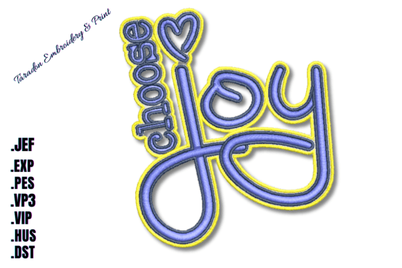 Choose Joy Embroidery Review