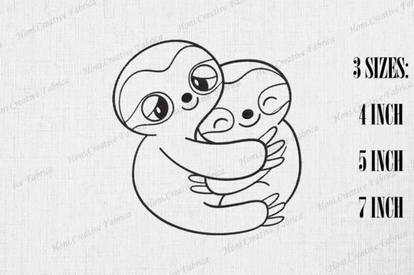 Cute Sloth Couple Valentine S Day