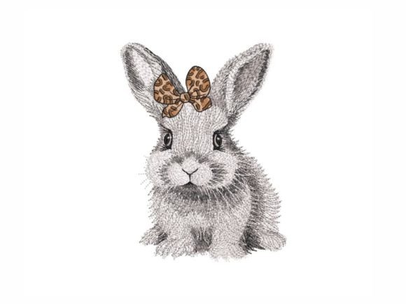 Easter Bunny with Bow Embroidery Review