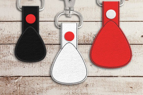 Guitar Pick Blank ITH Key Fob Applique Review