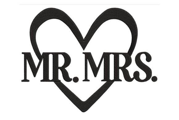 Mister Missus Heart Embroidery Review