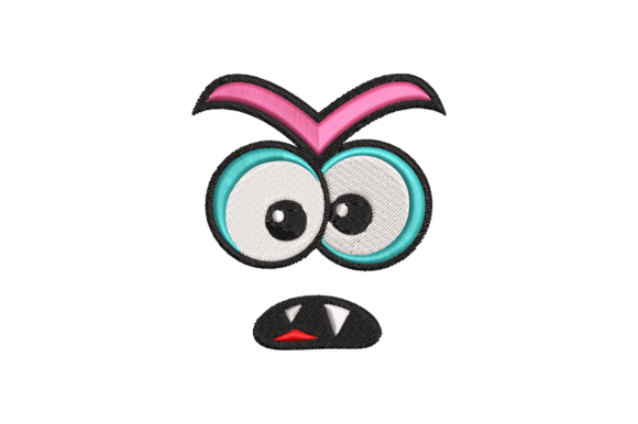 Monster Face Embroidery Design Review