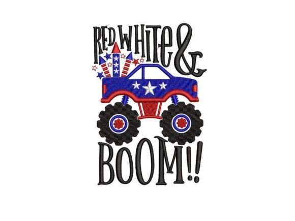 Red White and Boom Truck Review