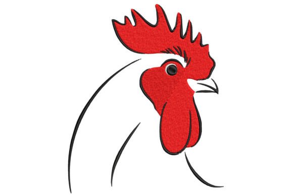 Rooster Chicken Embroidery Design Review