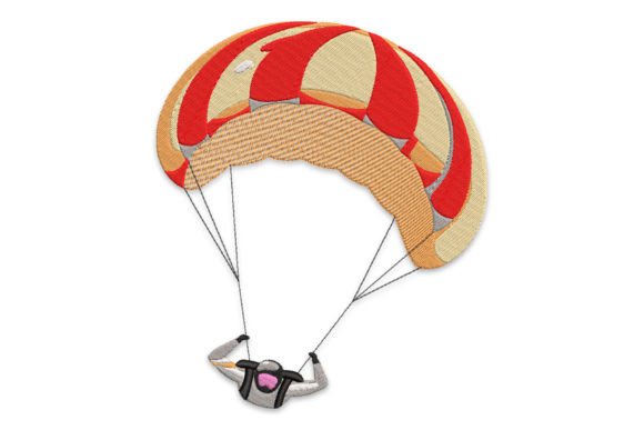 Sky Diving Embroidery Design Review