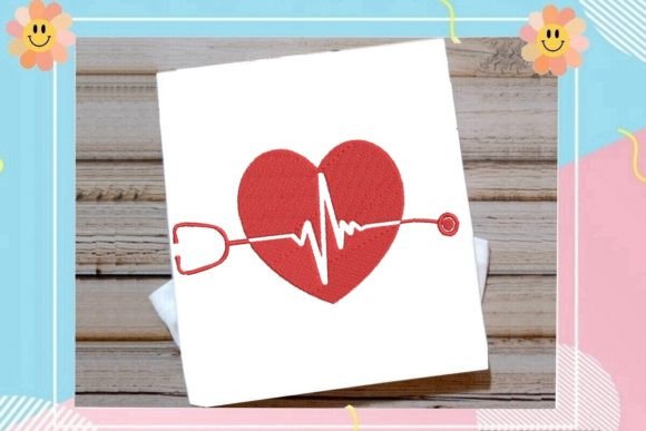 Stethoscope Heart Embroidery Review