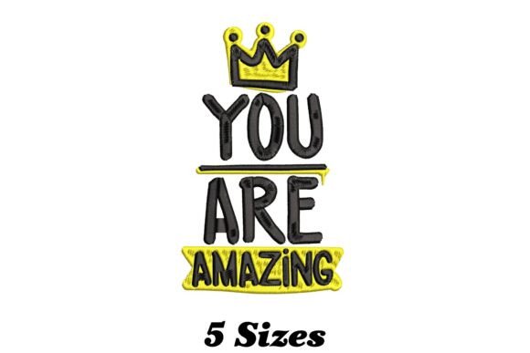 You Are Amazing Embroidery Review